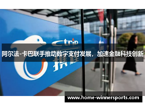 阿尔法-卡巴联手推动数字支付发展，加速金融科技创新